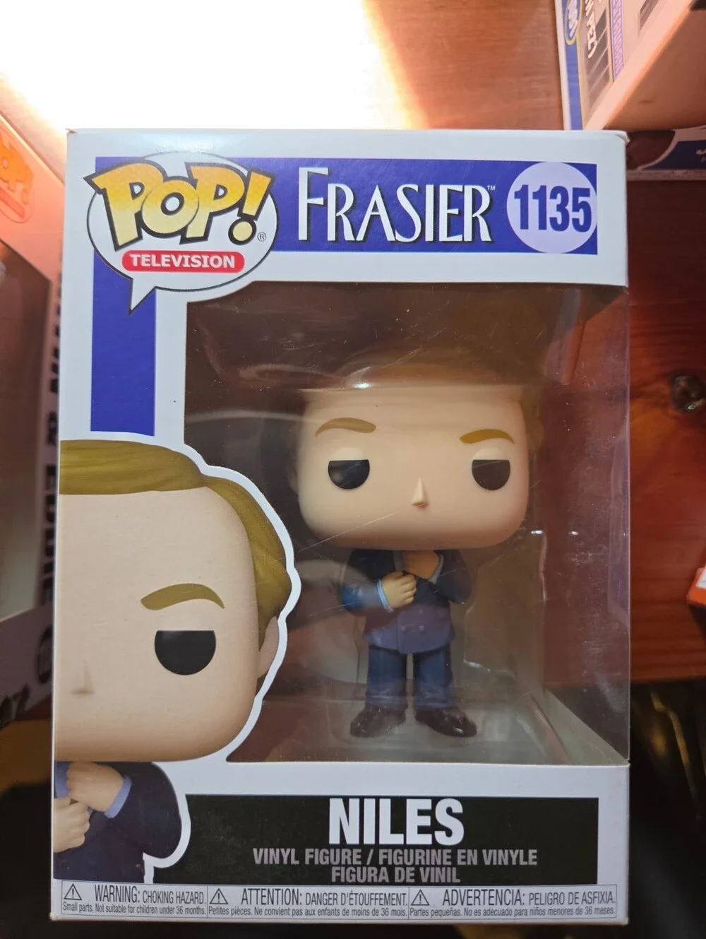 New in boxes 3 piece funko pop Frasier collection#1133 #1134 #1135